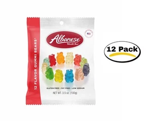 Albanese World's Best 12 Flavor Gummi Bears® - 3.5 oz Bag(pack of 12) - Picture 1 of 1