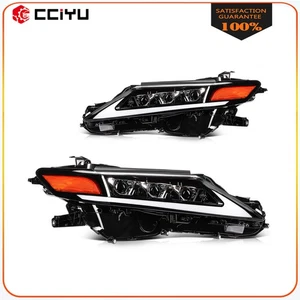 Full LED Headlights Assembly For 2018-2023 Toyota Camry w/LED DRL Pair - Picture 1 of 12
