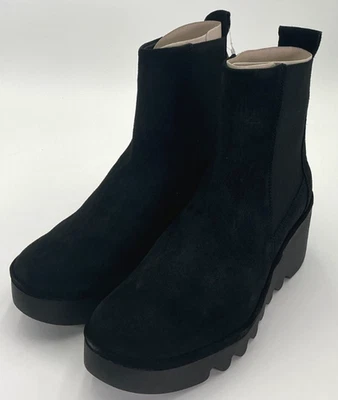 Botas de gamuza negras Fly London BAGU233FLY para mujer talla 8-8,5 EE. UU. 39 UE Foto 1 de 4