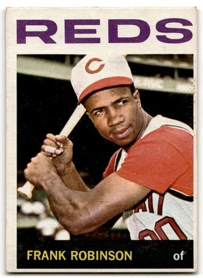 1964 Topps Frank Robinson Salón de la fama Set Break en grado medio ¡Mira! Cincinnati Reds #260 Foto 1 de 2