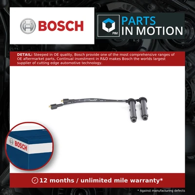 HT Leads Ignition Cables Set fits ROVER 75 RJ 1.8 99 to 05 K1.8T Bosch GHT291 - Image 1 of 4