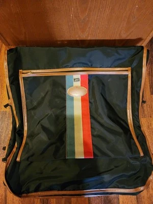 Bolsa de ropa colgante de viaje vintage Lark equipaje para trajes y vestidos con perchas Foto 1 de 4