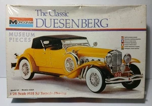 1979 New Vintage Monogram 1/24 Scale 1934 Duesenberg SJ Torpedo-Phaeton Car - Bild 1 von 18