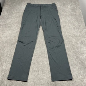 Rhone Commuter Pants Mens Size 33x34 Gray Performance Stretch Chino Golf Tech - Picture 1 of 10