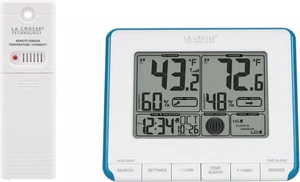 La Crosse Technology 308-1711BL Wireless Weather Station with Heat Index and Dew - Picture 1 of 12