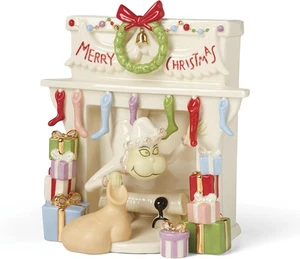 Lenox Dr. Seuss GRINCH Stealing Stockings Figurine New 896422 - Picture 1 of 3