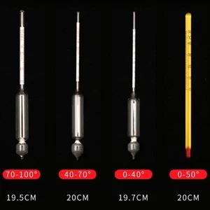 Alcohol Meter Set Tools Test Meters & Detectors 1 Pack Accessories Glass - Picture 1 of 7