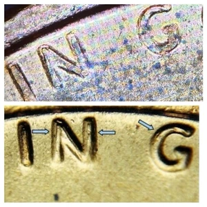 1972S LINCOLN CENT Penny wmdo-001 & RPM S/S Actual Coin 08312 Wexler - Picture 1 of 13