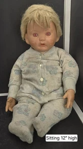 "Haunted" Doll With Red Eyes Great For Halloween Decoration - Picture 1 of 4