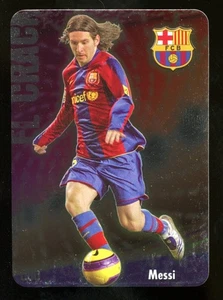 FOGLIO SPECCHIO 2008-09 Mundicromo El Crack Lionel Messi FC Barcelona #080 Barca - Foto 1 di 2