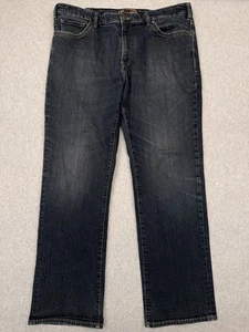 34 Heritage Charisma Jeans Men's 40x32 Dark Wash Stretch Comfort Rise Classic - Picture 1 of 10