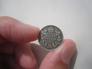 10 centavos Canadá 1915 - Imagen 1 de 2