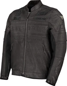 Chaqueta de motocicleta negra Icon Neo Daytona 2 para hombre - Imagen 1 de 2