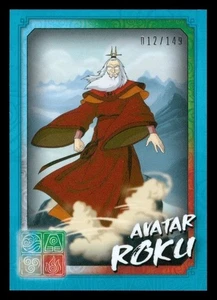 2021 TOPPS AVATAR THE LAST AIRBENDER #13 AVATAR ROKU BLUE PARALLEL 12/149 - Picture 1 of 1