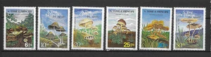 S. Tomé e Principe 1986 champignons série de 6 timbres neufs MNH /TE5607 - Foto 1 di 1
