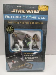Star Wars Return of Jedi Read along Play Pack with Cassette and Figurines NIB - Picture 1 of 14