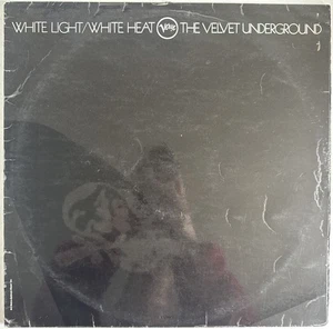 VELVET UNDERGROUND WHITE LIGHT WHITE HEAT VINYL LP VERVE UK STEREO SKULL COVER - Picture 1 of 8