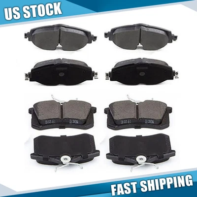 Kit de pastillas de freno delanteras y traseras de cerámica para Volkswagen Golf Alltrack 2017 2018 Foto 1 de 4