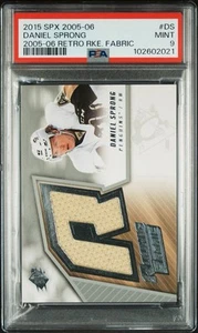 Daniel Sprong 💥 PSA 9 - 2015 SPx '05-06 Retro ROOKIE FABRIC #SPXRDS - Picture 1 of 4