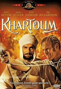 KHARTOUM - CHARLTON HESTON - NEW & SEALED REGION 4 DVD FREE LOCAL POST - Picture 1 of 1