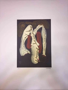 Man Ray Litografia off set cm 50x65 Firma su lastra con certificato - Imagen 1 de 7