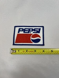 Vintage Pepsi Logo Uniform Patch 4" x 2-1/2" - Bild 1 von 2