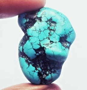 Natürlicher Türkis grober 104,20 ct zertifizierter loser Edelstein zu verkaufen - Bild 1 von 6