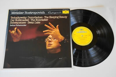 Tschaikovsky - Rostropovich - S. Beauty, S. Lake, Nutcracker 1984 German DGG. NM - Image 1 of 4