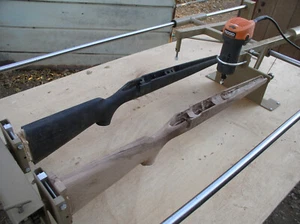 Gunstock Carving Duplicator-Copy any Stock or Furniture Piece - Picture 1 of 9