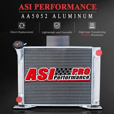 4 Row Aluminum Radiator fit 1982-1994 1991 Ford Ranger V8 Engine Conversion — 第 1/4 张图片