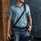 Single Camera Holder Belt For Photographers Original Leather Made Black Color