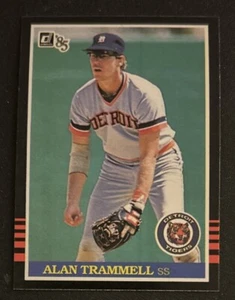 1985 Donruss Alan Trammell Baseball Card #171 Tigers HOF Shortstop VG O/C - Picture 1 of 2