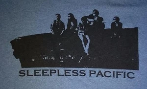 Camiseta SLEEPLESS PACIFIC PARA HOMBRES pequeña S azul adulto poway hs banda alternativa sd - Imagen 1 de 4