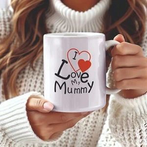 Taza I Love My Mummy, Taza Mamá Personalizada, Regalo Personalizado Día de la Madre (M284) - Imagen 1 de 3