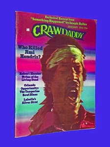 Vintage January 1975 Crawdaddy Jimi Hendrix Grateful Dead John Lennon Yoko Ono - Picture 1 of 9