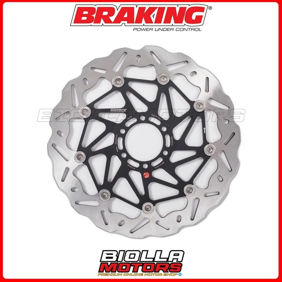 WK001L DISCO FRENO ANTERIORE SX BRAKING MOTO GUZZI SPORT ABS 1200 2006 - 2007 WA Foto 1 de 4