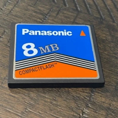 Panasonic CompactFlash Picture Card 8MB Vintage - Image 1 of 4