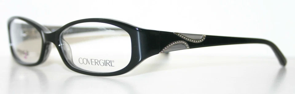 COVERGIRL CG431 005 Black Optical Eyeglass Frame for Women