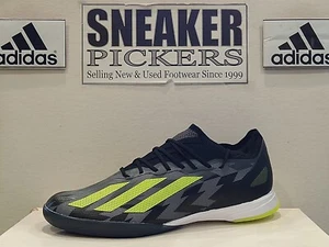 Adidas x Crazyfast Injection.1 Indoor Soccer - IG6272 - Black - Mens 8 / Wmns 9 - Picture 1 of 15