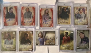 AMC The Walking Dead Autographed Cards Survival Box, Evolution, Seasons 1-8 nm/m - Picture 1 of 35