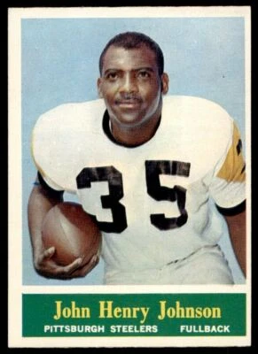 1964 Philadelphia #144 John Henry Johnson HOF NICE Pittsburgh Steelers (A2) - Image 1 of 3