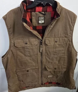 NEW C.E. Schmidt Workwear Quilted Fleece Lined Rugged 12 Oz XL 48-50 Brown - Picture 1 of 15