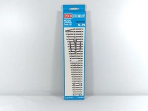 PECO Streamline HO/OO Code 100 SL-89 Left Hand Large Radius - Picture 1 of 4