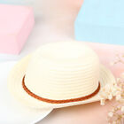 1Pcs Rice White Hand-Woven Straw Hat For 18 Inch Doll Accessories Toysu Es Sn?