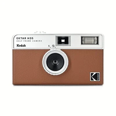 Brown KODAK EKTAR H35 Point and Shoot Film Camera Lightweight Easy to Use - Image 1 of 4