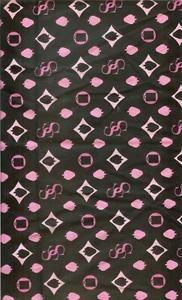 vintage!STRAWBERRY SHORTCAKE/BLACK - 2005 - 24"X45" - .66 YARDS - Picture 1 of 1