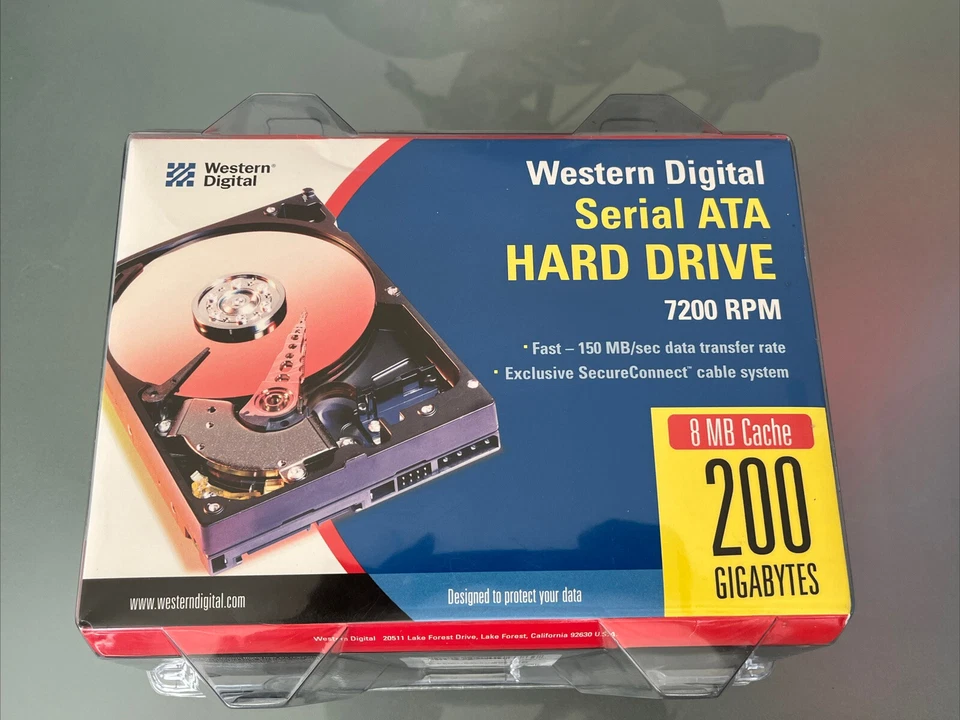 Western Digital Caviar WD2000JD-00HBB0 7200rpm 8MB SATA Hard Drive WD2000JDRTL - Image 1 of 4