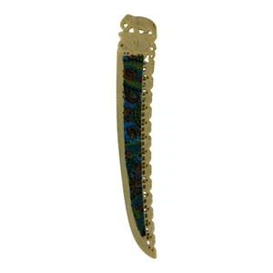Vintage Carved Elephant Letter Opener ~ Celluloid / Bakelite Plastic MCM 1960’s - Picture 1 of 6
