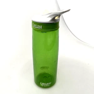 CamelBak Eddy BPA Free Water Bottle Green w/ green lid, 750ml -no straw - Picture 1 of 8