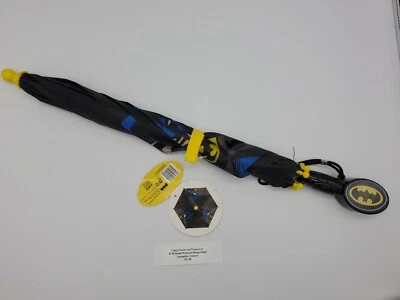 NWT Dc Comics Kids Umbrella Batman Toddler And Little Boy Rain Wear For Ages 3-6 - Image 1 of 2